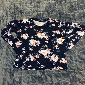 Crop top long sleeve